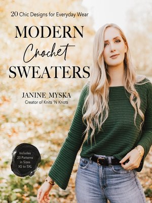 cover image of Modern Crochet Sweaters